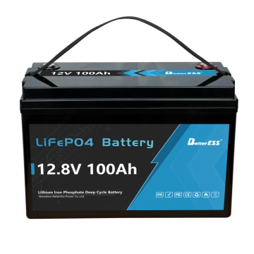 12V 100Ah LiFePO4 Battery Built-in 100A BMS with Bluetooth