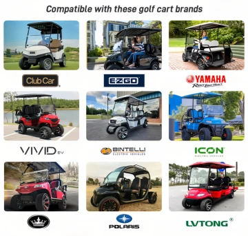 BetterESS 48V 105AH Lithium Golf Cart Battery, 100A BMS